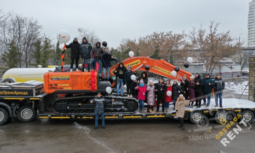 Аренда гусеничного экскаватора Hitachi ZX210LCN thumbnail 2