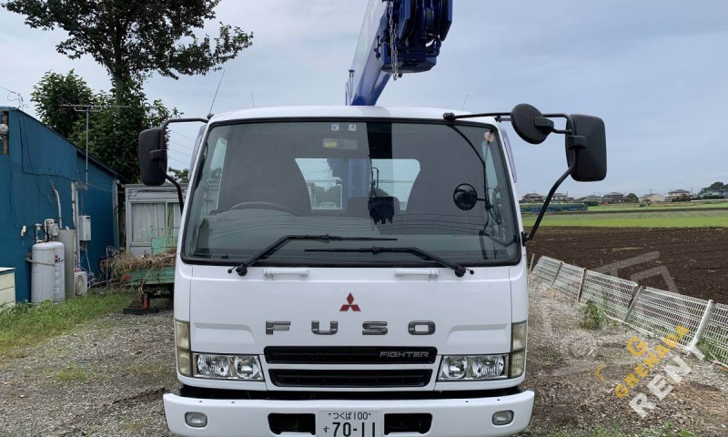 Аренда манипулятора Mitsubishi Fuso, стрела 7 тонн, борт 10 тонн thumbnail 1