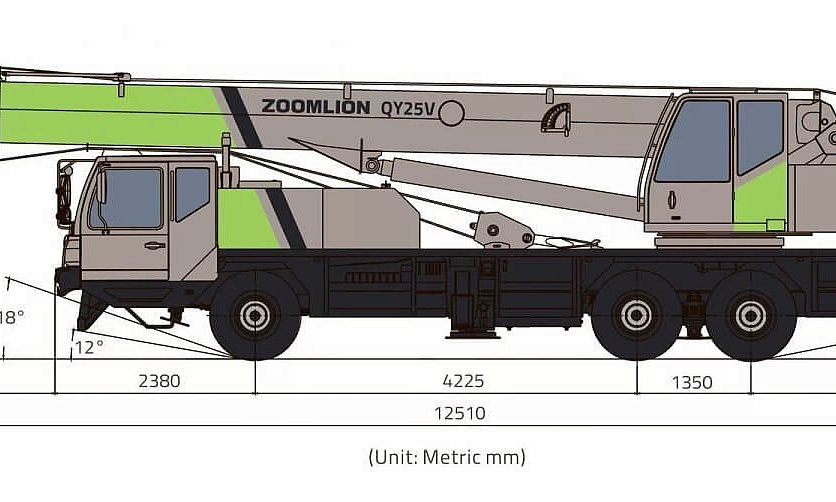 Аренда автокрана Zoomlion QY25V - 25 тонн thumbnail 3
