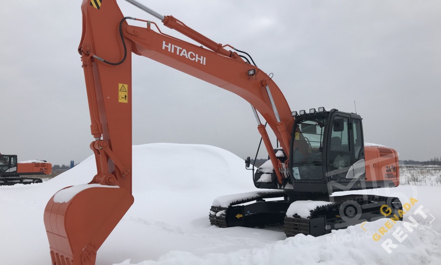 Аренда гусеничного экскаватора Hitachi ZX200-5G thumbnail 2