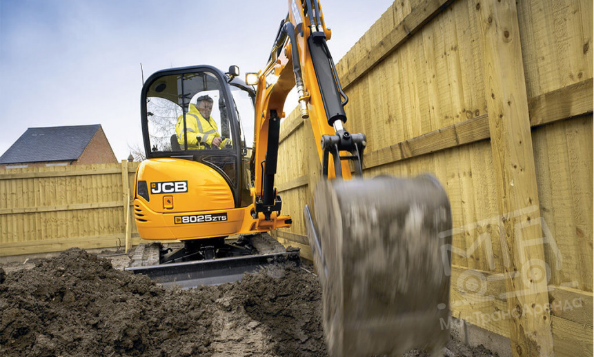 Аренда мини-экскаватора JCB 8025 ZTS thumbnail 1