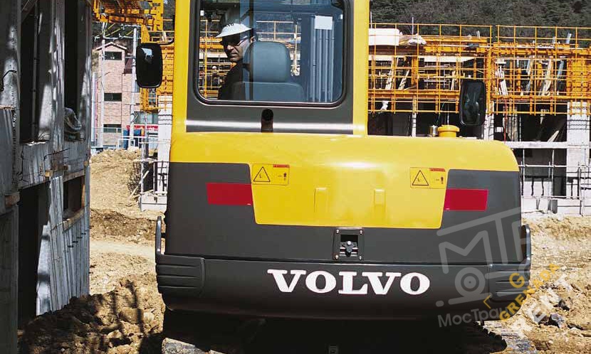 Аренда мини-экскаватора Volvo EC55B PRO thumbnail 3