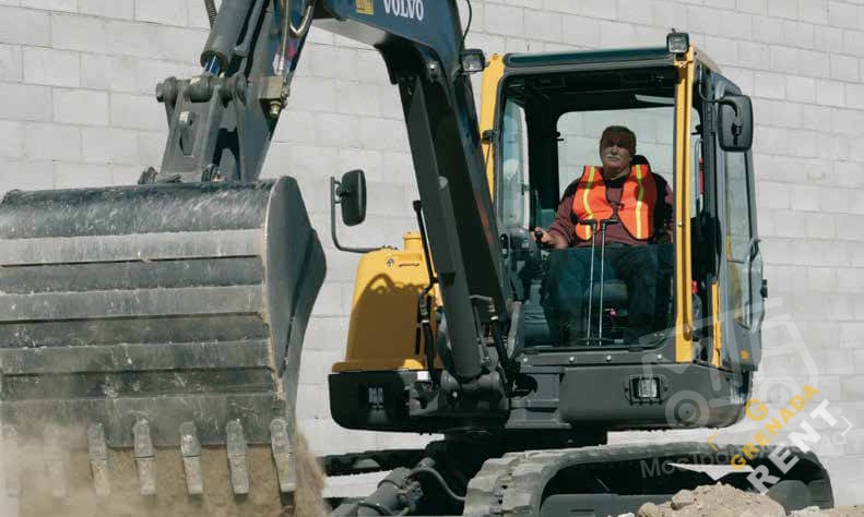 Аренда мини-экскаватора Volvo EC55B PRO thumbnail 4