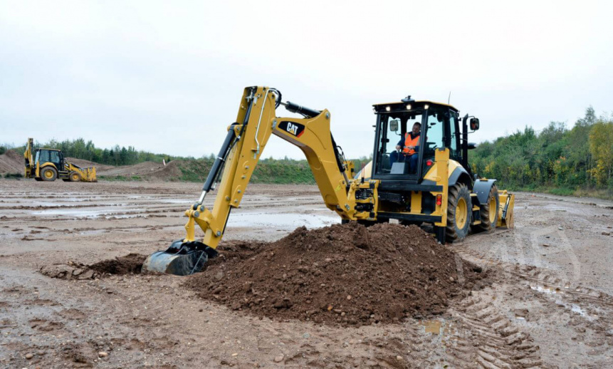 Аренда экскаватора-погрузчика Cat 434F2 thumbnail 1