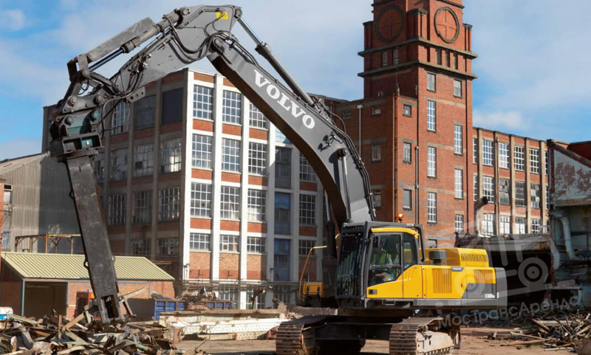 Аренда экскаватора-разрушителя Volvo EC480DHR thumbnail 0