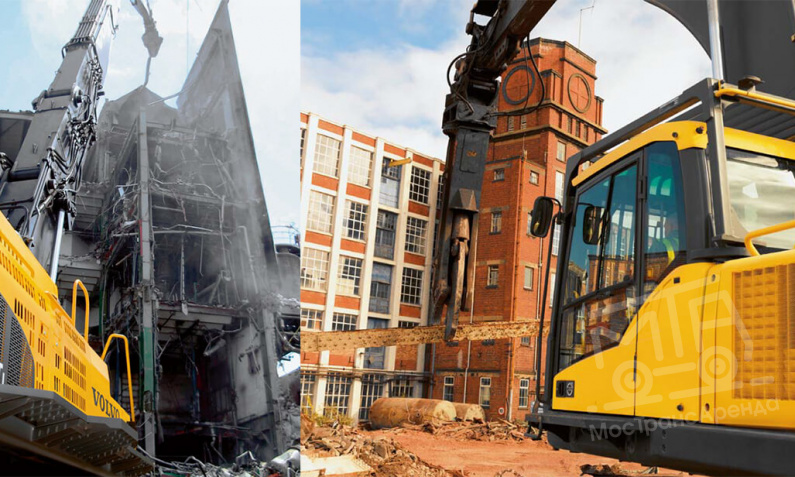 Аренда экскаватора-разрушителя Volvo EC480DHR thumbnail 2