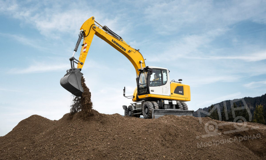 Аренда колесного экскаватора Liebherr A 918 Litronic thumbnail 1