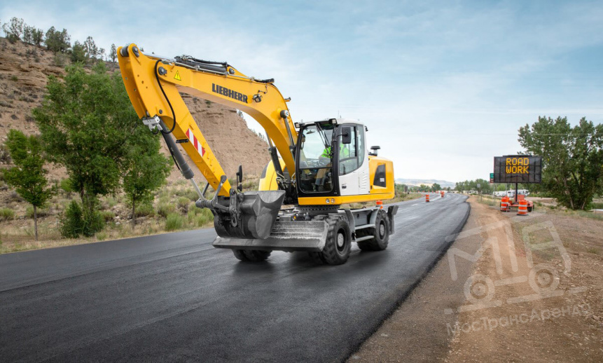 Аренда колесного экскаватора Liebherr A 918 Litronic thumbnail 3