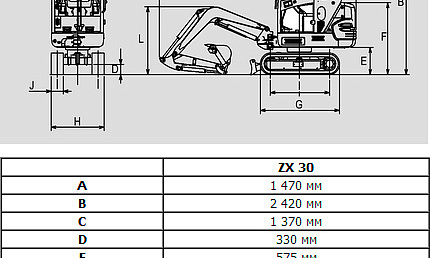 Аренда мини-экскаватора Hitachi ZX30 thumbnail 2