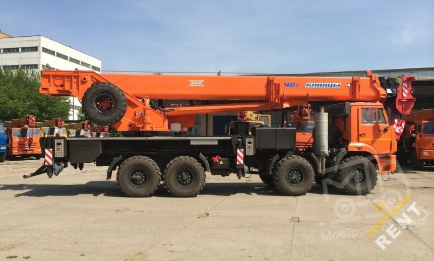 Аренда автокрана Клинцы - 40 тонн thumbnail 2