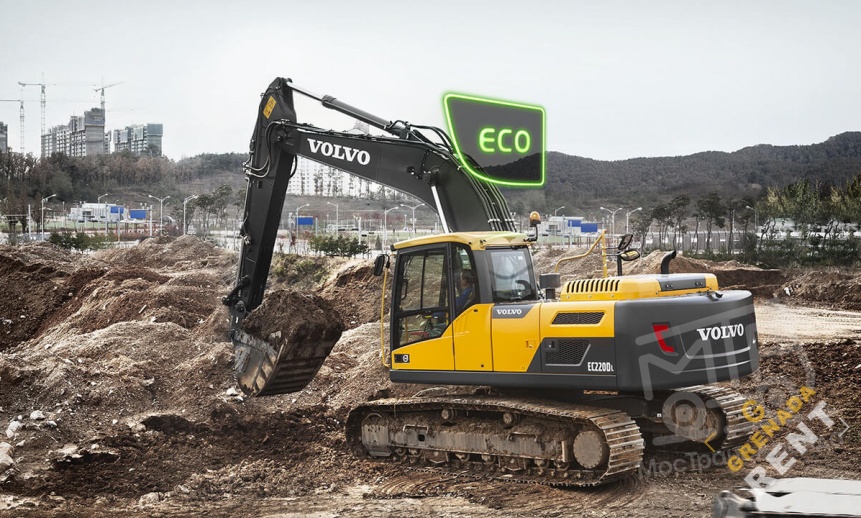 Аренда гусеничного экскаватора Volvo EC220D thumbnail 0