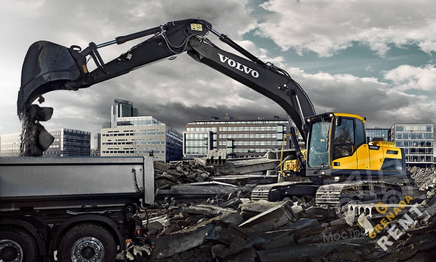 Аренда гусеничного экскаватора Volvo EC220D thumbnail 1