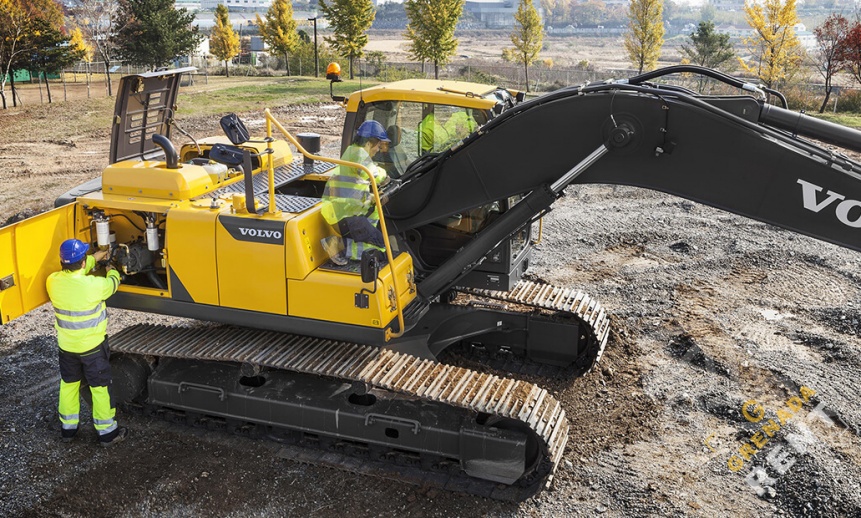 Аренда гусеничного экскаватора Volvo EC220D thumbnail 3