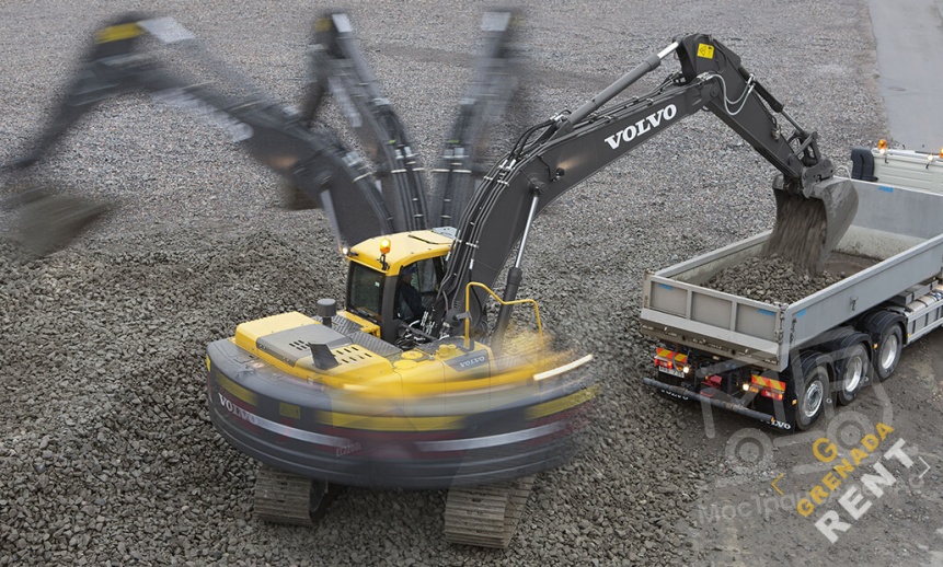 Аренда гусеничного экскаватора Volvo EC220D thumbnail 4