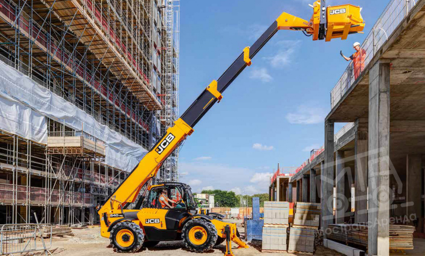 Аренда телескопического погрузчика JCB LOADALL 540-140 thumbnail 4