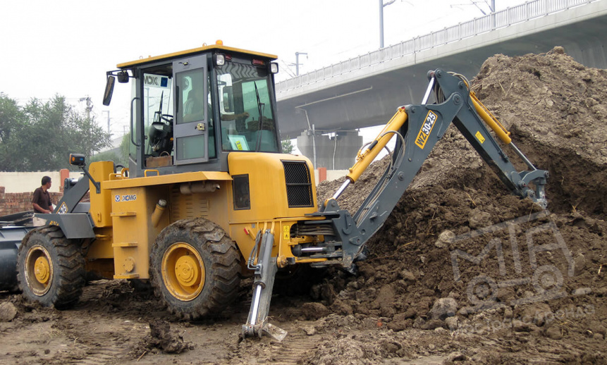 Аренда экскаватора-погрузчика XCMG WZ30-25 thumbnail 0