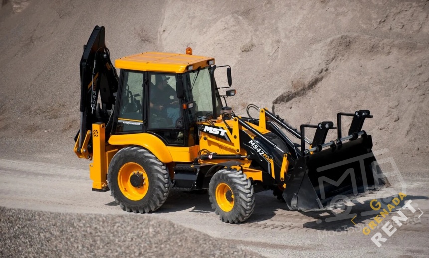 Аренда экскаватора-погрузчика MST M542 thumbnail 0