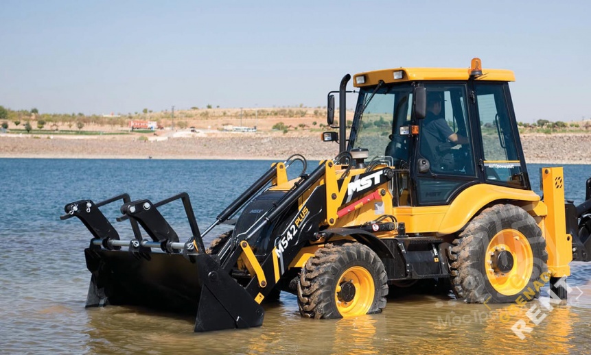 Аренда экскаватора-погрузчика MST M542 thumbnail 1