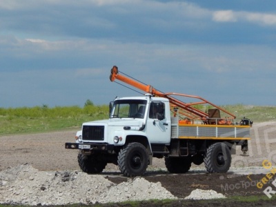 Аренда ямобура БКМ 317 на базе ГАЗ 3308