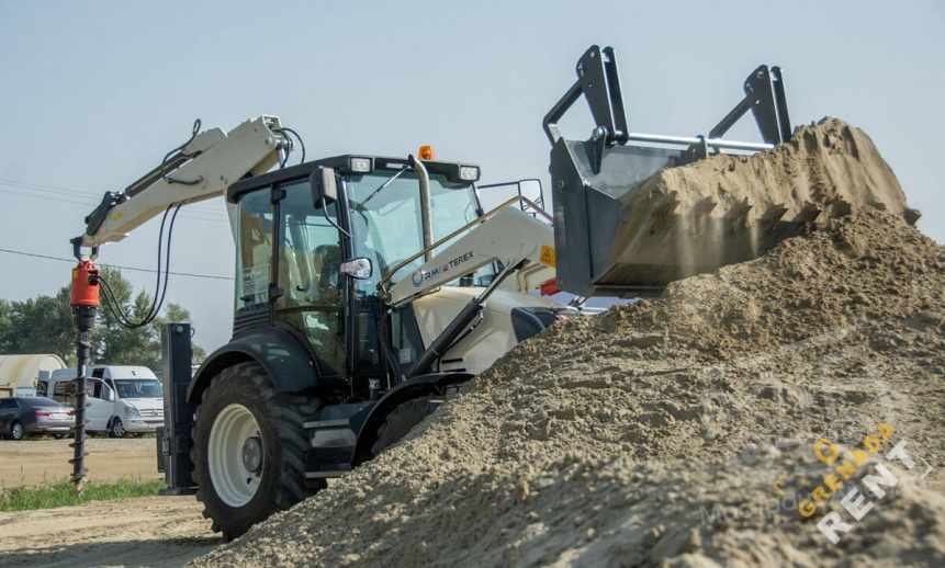 Аренда экскаватора-погрузчика Terex TLB 825 thumbnail 1