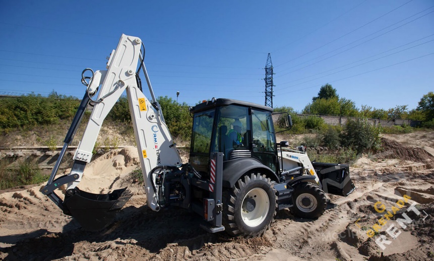 Аренда экскаватора-погрузчика Terex TLB 825 thumbnail 2