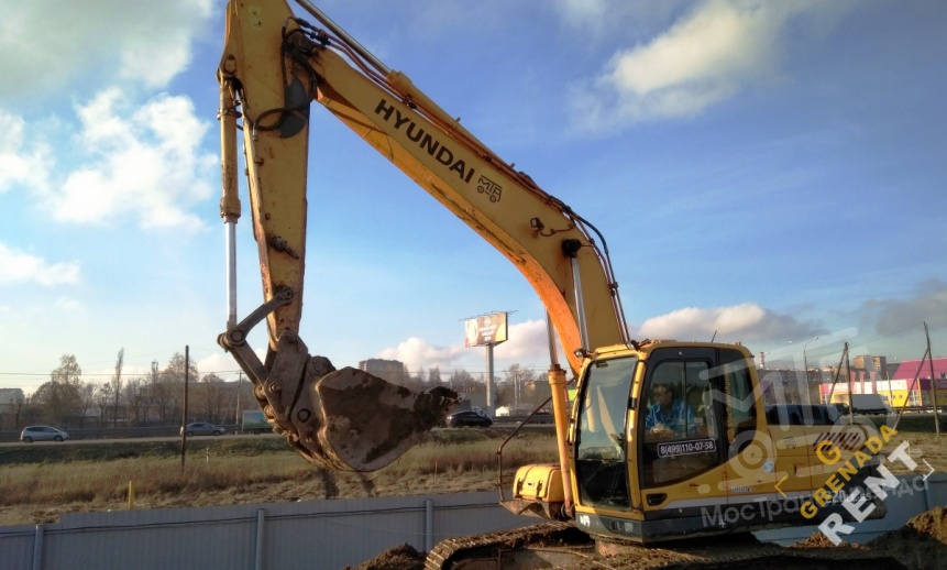 Аренда гусеничного экскаватора Hyundai R220LC 9S thumbnail 0