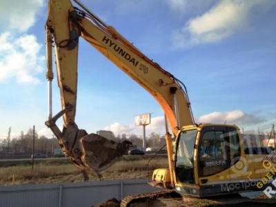 Аренда гусеничного экскаватора Hyundai R220LC 9S