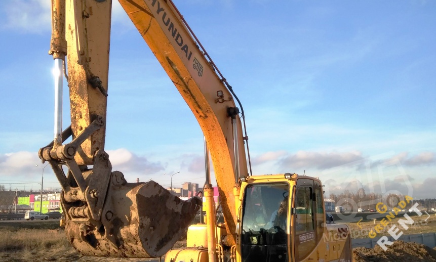 Аренда гусеничного экскаватора Hyundai R220LC 9S thumbnail 1