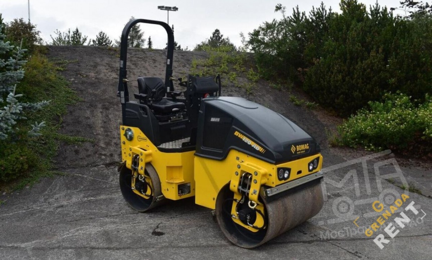 Аренда тротуарного катка Bomag BW 120-D5 - 2,7 тонны thumbnail 0