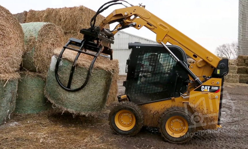 Аренда мини-погрузчика Cat 232D3 thumbnail 1