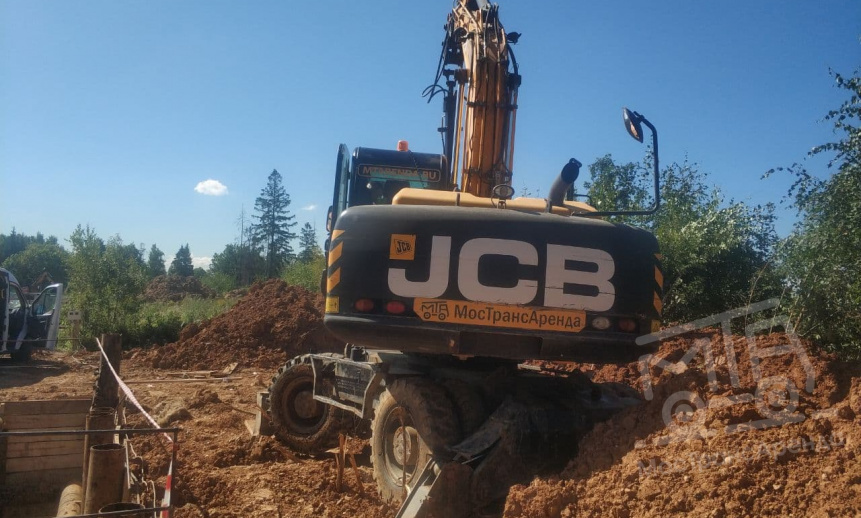 Аренда колесного экскаватора с грейфером 9 метров thumbnail 1