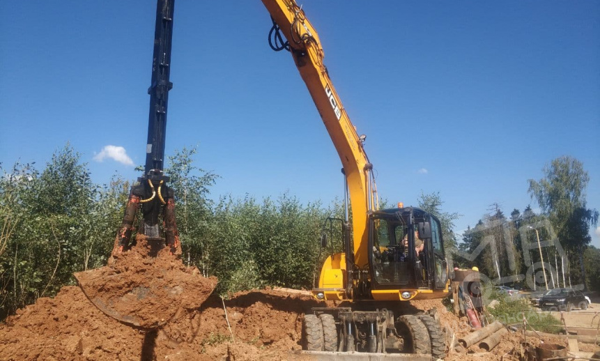 Аренда колесного экскаватора с грейфером 9 метров thumbnail 2