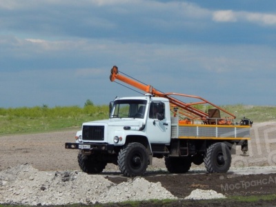 Аренда ямобура БКМ 317 на базе ГАЗ 3308