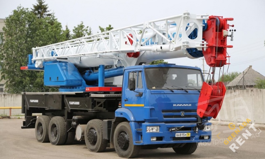 Аренда автокрана Галичанин - 50 тонн thumbnail 1