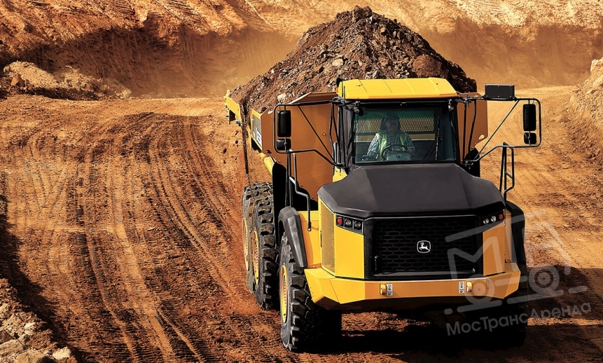 Аренда сочлененного самосвала John Deere 370E thumbnail 2