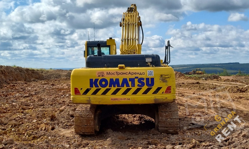 Гусеничный экскаватор Komatsu PC300 thumbnail 1