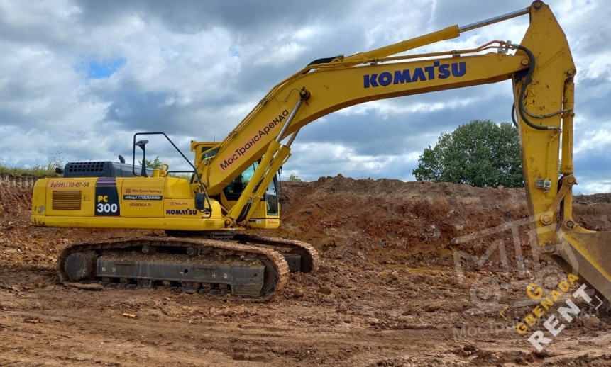 Гусеничный экскаватор Komatsu PC300 thumbnail 2