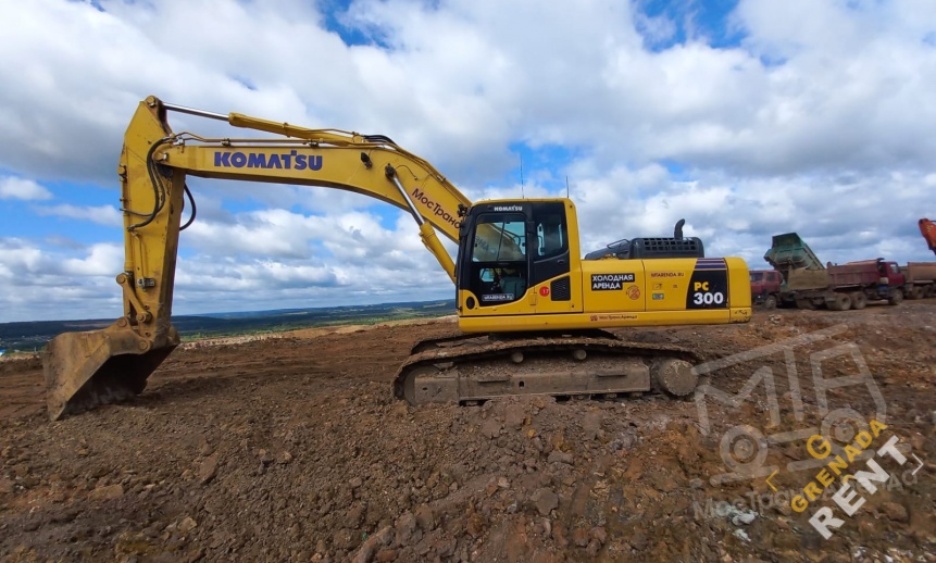 Гусеничный экскаватор Komatsu PC300 thumbnail 4