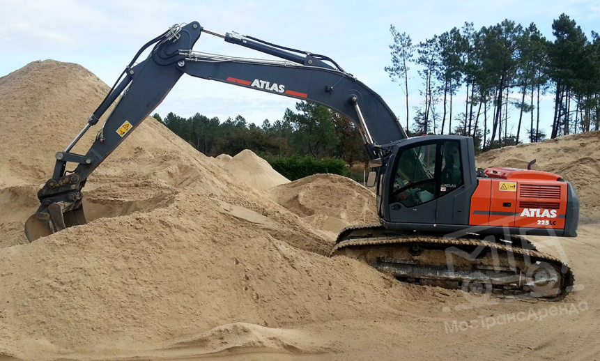 Аренда гусеничного экскаватора Atlas 225 LC thumbnail 0