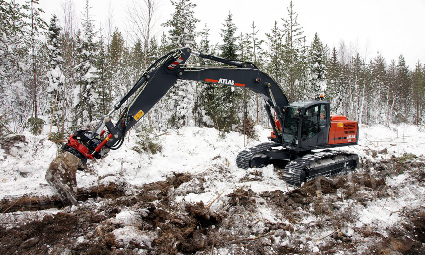 Аренда гусеничного экскаватора Atlas 225 LC thumbnail 2