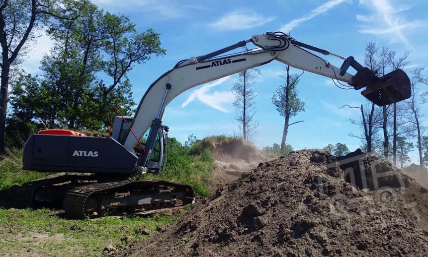Аренда гусеничного экскаватора Atlas 225 LC thumbnail 4