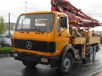 Аренда бетононасоса MERCEDES Putzmeister - 28 м