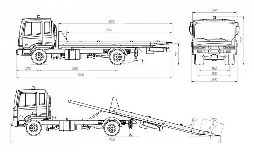 Вызвать эвакуатор Hyundai HD 120 7 тонн thumbnail 2