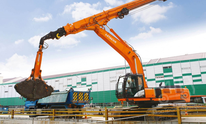 Аренда гусеничного экскаватора с грейфером 18 метров thumbnail 0