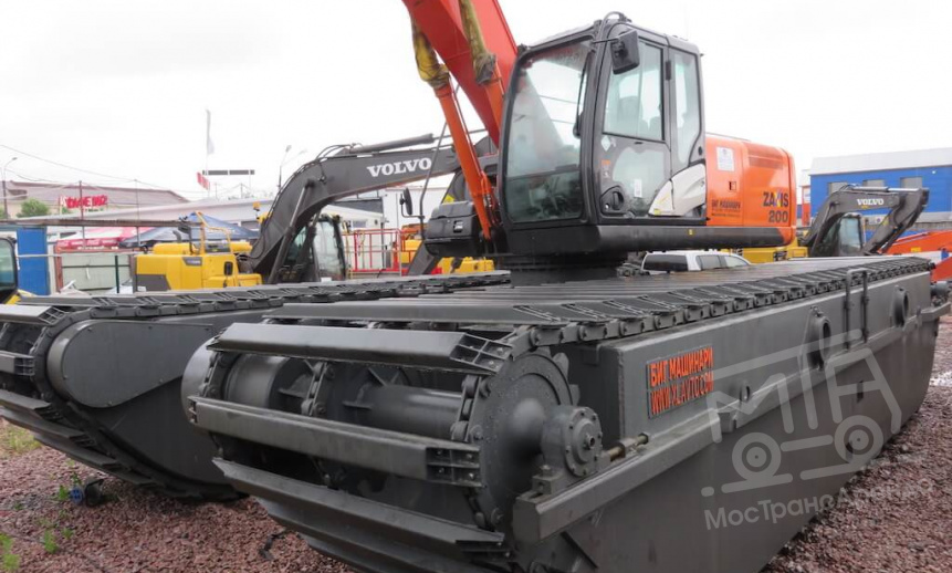 Аренда плавающего экскаватора Hitachi ZX200 RIVER thumbnail 1