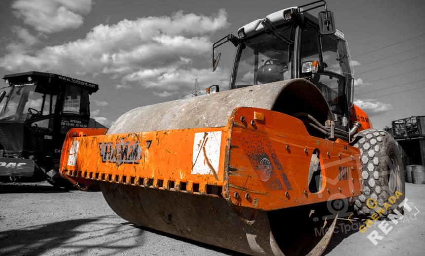 Аренда грунтового катка Hamm 3411 - 11,3 тонн thumbnail 1