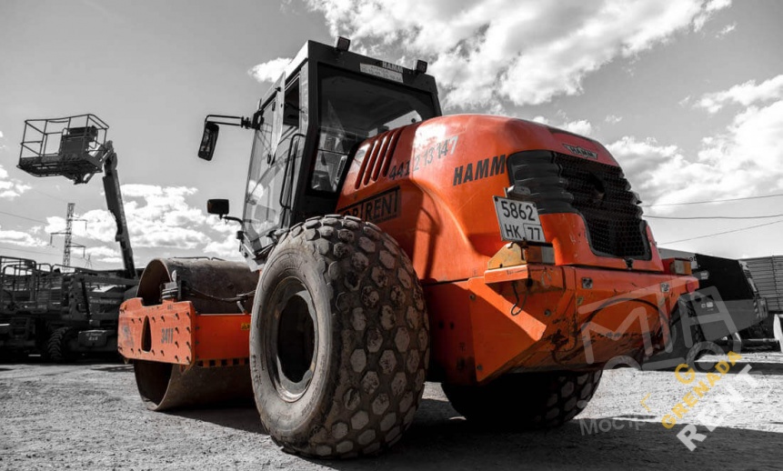 Аренда грунтового катка Hamm 3411 - 11,3 тонн thumbnail 2