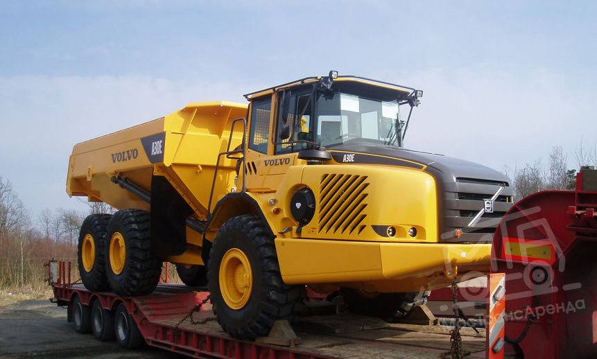 Аренда сочлененного самосвала Volvo A30 thumbnail 2