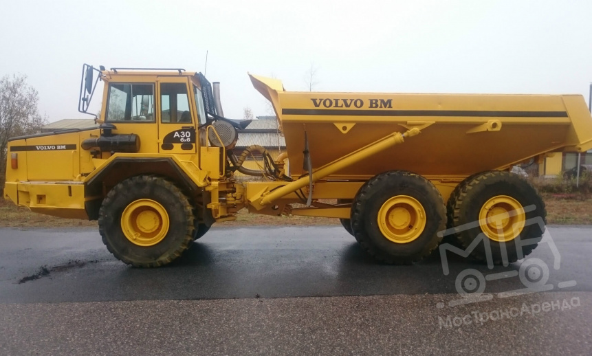 Аренда сочлененного самосвала Volvo A30 thumbnail 3