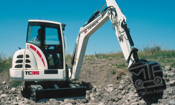 Аренда мини-экскаватора TEREX TC 35 thumbnail 1